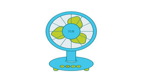 HTML+CSS3风扇开关特效