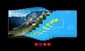 js百叶窗图片旋转切换代码