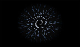 彩色旋涡粒子Canvas特效