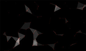 HTML5粒子组合三角形特效