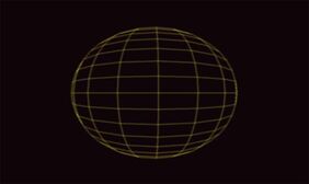 CSS3网状地球旋转特效