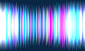 彩色条状霓虹灯CSS3特效