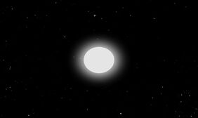 夜晚星空发光月亮css3特效