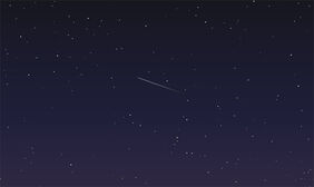 HTML5 SVG流星划过动画特效