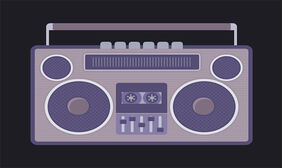 录音机磁带转动CSS3特效