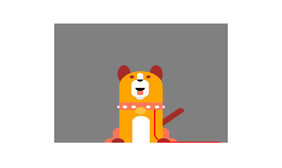 纯css3卡通小狗动画特效