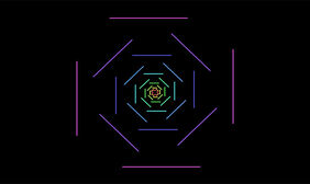 css3 svg线条花纹动画特效