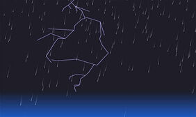 H5打雷下雨闪电动画特效